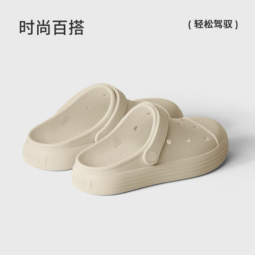 朴西浮星软底洞洞鞋情侣外穿包头拖鞋女款夏季防滑可户外沙滩鞋男 商品图3