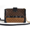【95新】LV路易威登M43596老花拼色trunk clutch 软盒子单肩斜挎包女士180526AK02 商品缩略图3