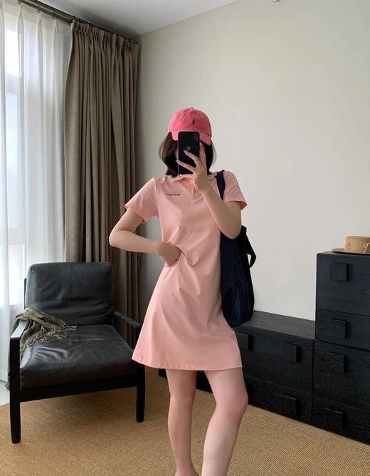 越南代工剩余纯元。26最新迪家女士小标翻领连衣裙～（售后时间：签收3天内，不合适及时申请） 商品图4