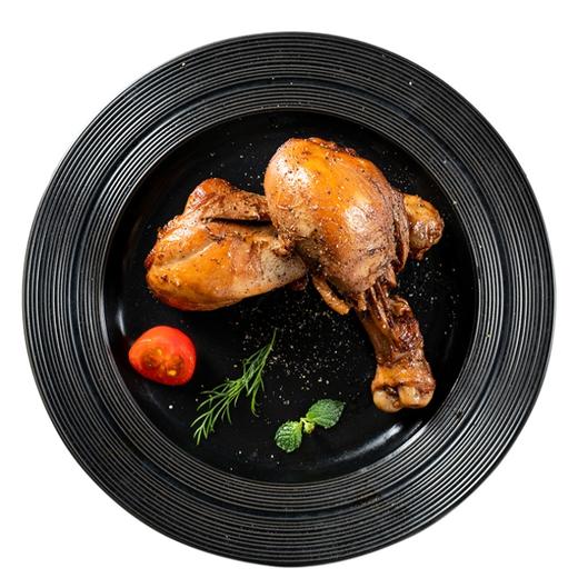 暴肌独角兽 去皮鸡腿肉熟食代餐健身高蛋白开袋即食品去皮鸡腿原味80g*3袋 商品图4