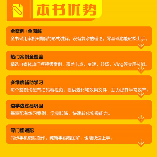 图解剪映 手机短视频实例教程 剪映从入门到精通短视频剪辑拍摄 剪映教程书 商品图1