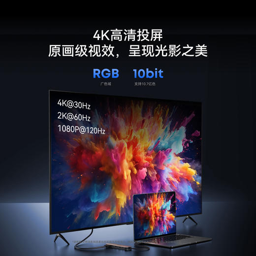Anker安克 5合1 全能拓展坞 4K高清投屏 A8357 商品图2