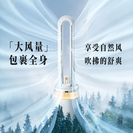 【官方自营】大宇净化无叶风扇家用低噪落地循环空气氛围灯包围风 商品图2