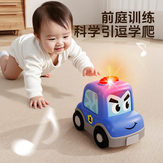 给娃入手可以叠叠乐的磁吸套套车！车车是永远不嫌多的！4 辆小车，警车/消防车/救护车车/工程车，一套集齐！ 商品图2