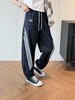 the Bar*高街复古三条杠休闲运动阔腿裤 商品缩略图7