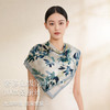万事利双面印花中方巾-叶语集 商品缩略图4