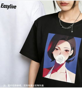 EasyLive 限定 IP 潮 T｜重磅纯棉，男女同款 oversize