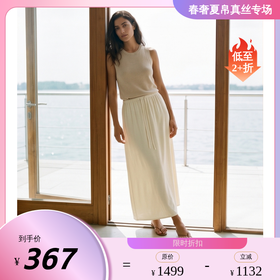 PALUOPO/PL高腰针织弹力提花显瘦百搭高级感半截裙ES260658B