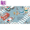 预售 【中商原版】鎌田步 警车阿龙出任务 港台原版 儿童绘本 图画故事书 救援队车车出任务新故事 认识交通安全规则 童书 精装 商品缩略图2