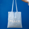 一份心意：“和平PEACE”轻薄帆布袋 商品缩略图2