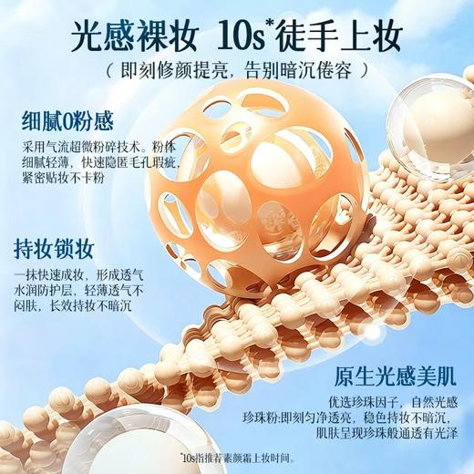 【明星江疏影同款】JOVISSE焕采净斑防晒隔离素颜霜SPF30,PA++ 商品图4