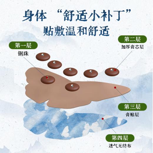 瑶辰 黑姜蝶引七星贴 温和舒适 商品图1