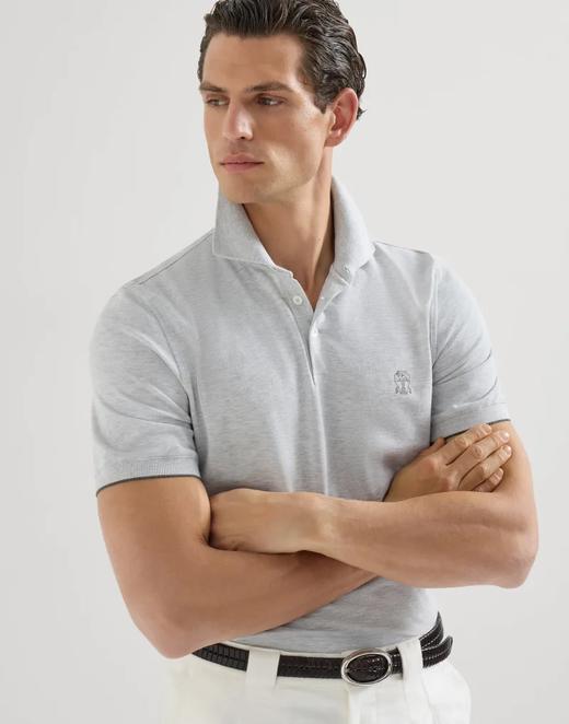 Brunello Cucinelli 运动休闲徽标Polo衫 商品图1