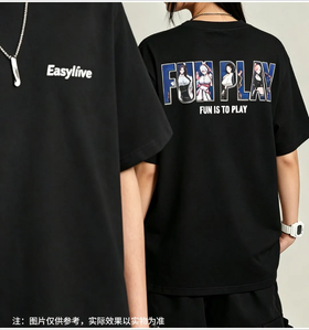 EasyLive 限定 IP 潮 T｜重磅纯棉，男女同款 oversize
