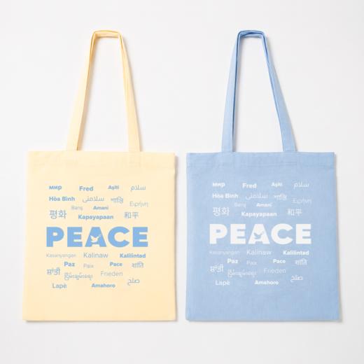 一份心意：“和平PEACE”轻薄帆布袋 商品图5