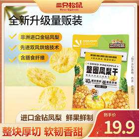 三只松鼠 量贩袋装_凤梨干250g-fx