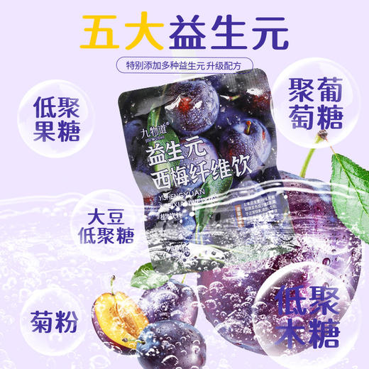 【大餐救星❗ 温和调理】西梅汁大餐救星浓缩西梅汁袋装100ml益生元西梅纤维果饮。xc 商品图3