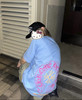 Chr*me hearts马蹄撞色logo短袖T恤051808 商品缩略图7
