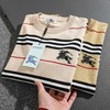 BUR复古情侣针织短袖T恤 商品缩略图0