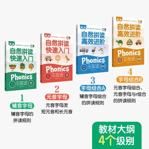 英语自然拼读快速入门及高效进阶 商品图0