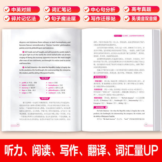 影响你一生的英语背诵范文大全· 生如夏花（3000词汇量版）（第2版） 商品图2
