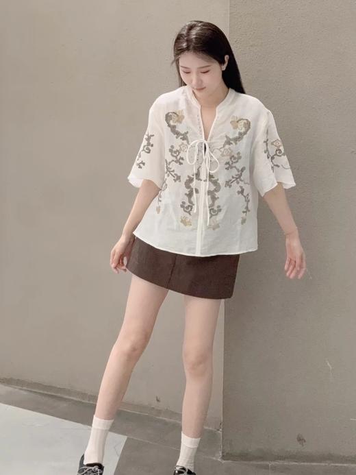 D素同款重工刺绣松弛感上衣 商品图11