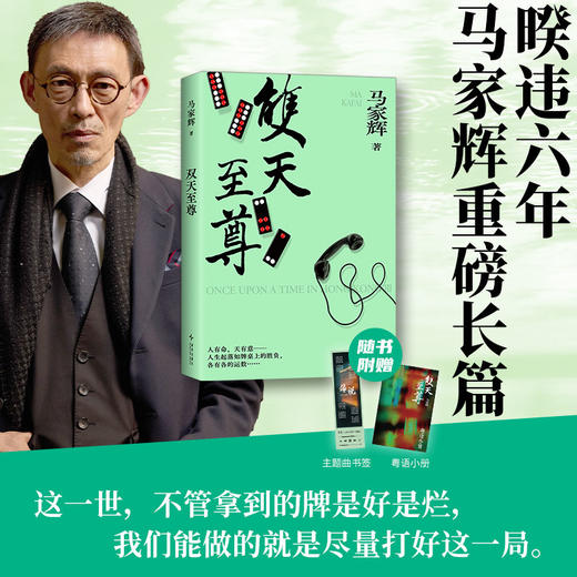 【普通版】双天zhi尊 马家辉zhong磅长篇小说 商品图0