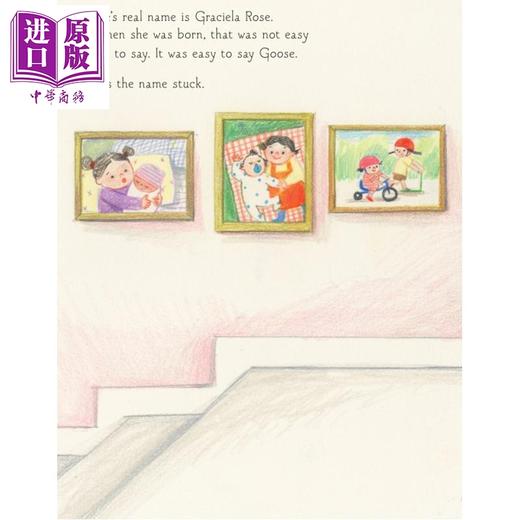 【中商原版】我的妹妹古斯 My Sister Goose 英文原版 儿童绘本 图画故事书 温馨又充满童趣的绘本 亲子共读 进口童书 精装 商品图2