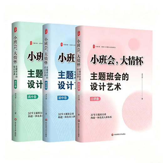 小班会 大情怀 主题班会的设计艺术 小学初中高中卷 大夏书系 商品图0
