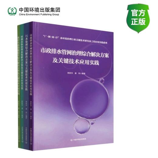 “厂-网-河-岸”水环境治理行业关键技术研究及工程应用实践系列（4册） 商品图0