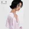 游园惊梦』桑罗中式戏曲印花100%桑蚕丝真丝睡袍女家居服2026新款 商品缩略图5