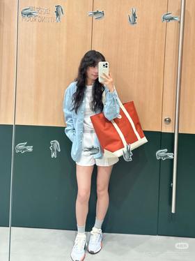 Lacoste 罗兰加洛斯法网联名托特包