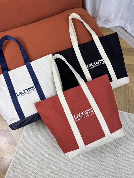 Lacoste 罗兰加洛斯法网联名托特包 商品图3