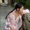 游园惊梦』桑罗戏曲印花真丝睡衣套装桑蚕丝女家居服2026新款睡裙睡袍 商品缩略图8