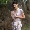 游园惊梦』桑罗戏曲印花真丝睡衣套装桑蚕丝女家居服2026新款睡裙睡袍 商品缩略图1