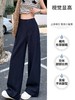 “轻氧森系”棉麻阔腿裤  女夏薄款直筒西装棉麻裤子老钱风休闲裤 商品缩略图3