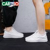 【CARTELO卡帝乐鳄鱼  第四代情侣款防水防污防滑按摩飞织鞋】每一双鞋子都有自己独特的代码  优质充棉透软内里，后跟提拉设计，轻松一脚蹬。 商品缩略图0