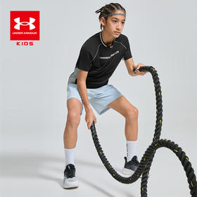 严选 | UnderArmour安德玛中大童户舒适夏季跑鞋2621182 白/紫/灰黑色 33-40码