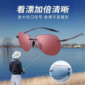 热卖中！！【专业钓鱼装备】JCC男士偏光墨镜 钓鱼看漂专用高清增晰护目镜 1副装（现货48小时速发！）