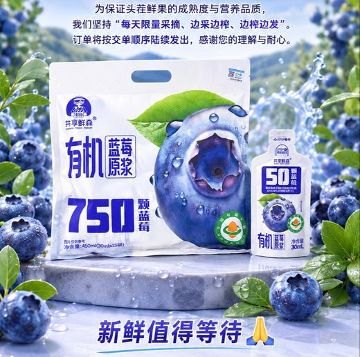 排单一周发货🎉囤货装限量活动 | 全年最大力度活动来了！【贵州蓝莓原浆】呵护我们的小眼睛  护眼小甜心    每天一袋蓝莓原浆，喝出星星眼    0429 商品图6