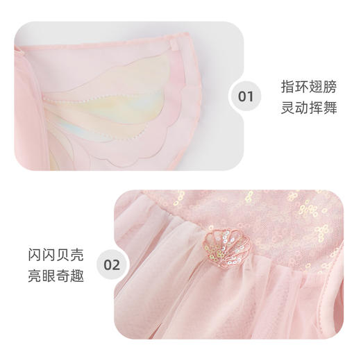 jellybaby女童无袖连衣裙宝宝裙子儿童网纱裙薄款小童公主裙夏季JQG62785★ 商品图2