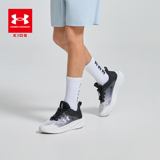 严选 | UnderArmour安德玛中大童户舒适夏季跑鞋2621182 白/紫/灰黑色 33-40码 商品图1
