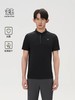 可隆吸湿速干抗菌男士撞色小翻领珠地POLO衫 商品缩略图1