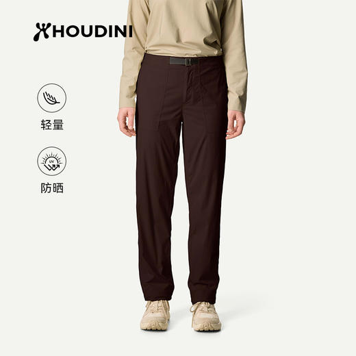 HOUDINI胡丁尼Liquid Chore液动户外女26春新轻量徒步越野长裤 860062 商品图8