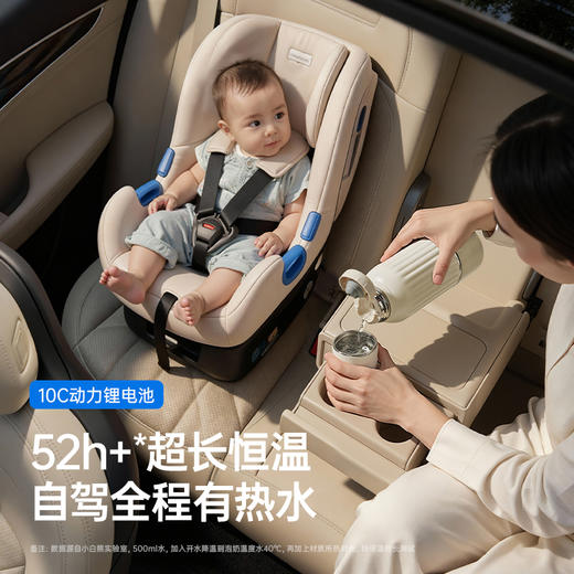 小白熊 便携式恒温电热水杯锂电烧开模式伍佰II代65w闪充 商品图3