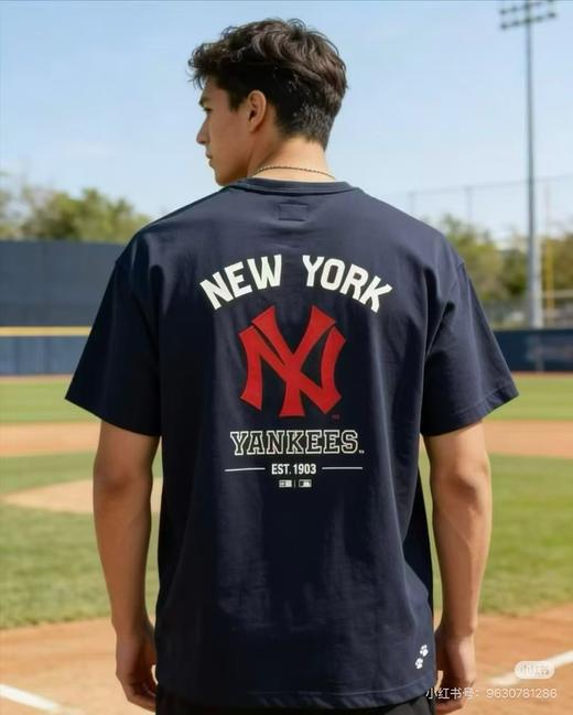 New Era纽亦华 2026 新款 MLB 情侣短袖 T恤 商品图2