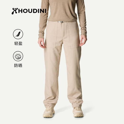 HOUDINI胡丁尼Corespun Chore考丝邦26户外女春夏新休闲工装长裤 860093 商品图0