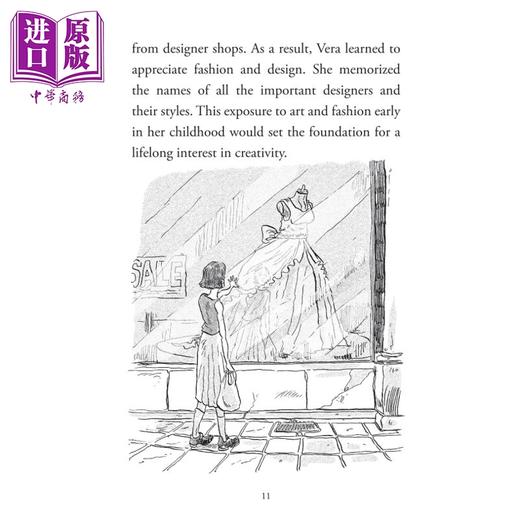 【中商原版】谁是王薇薇 Who Is Vera Wang 英文原版 儿童读物 时尚设计师人物传记故事 进口童书 7-12岁 Penguin企鹅出版社 商品图4
