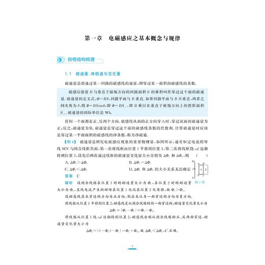 高中物理新体系（电磁感应的秘密）/电磁感应专项强基与物理竞赛预备阶段/朱国强/浙江大学出版社 商品图1