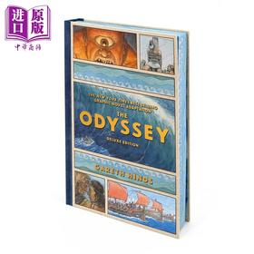 预售 【中商原版】荷马史诗 奥德赛 图画 漫画版 豪华精装 The Odyssey A Graphic Novel 英文原版 Gareth Hinds 荷马 Homer